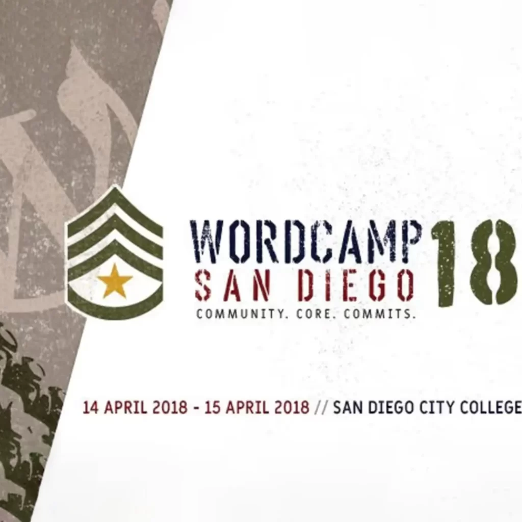 WordCamp San Diego 2018