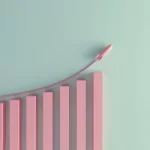 Pink Rocket in upward graph