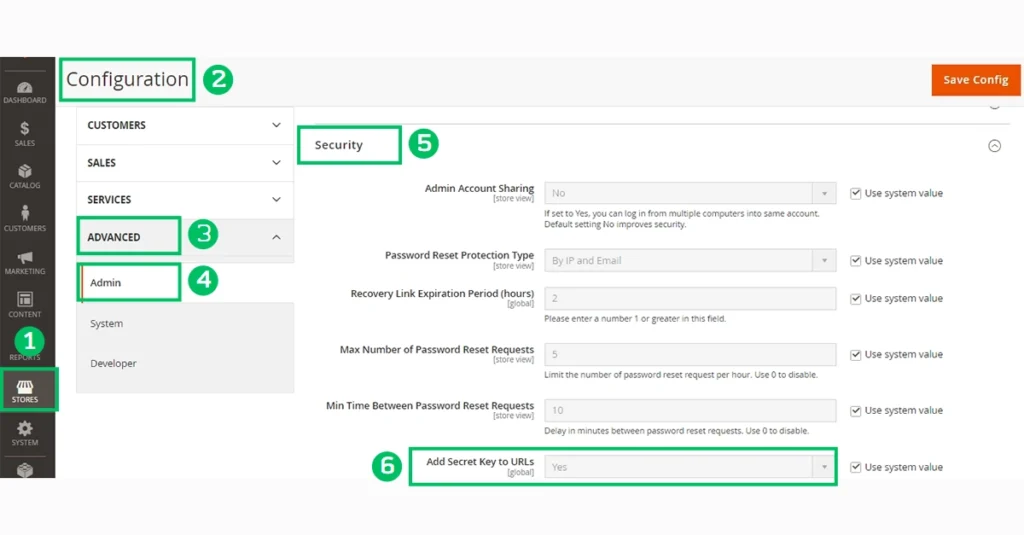 Enhancing Magento security with updated admin account settings