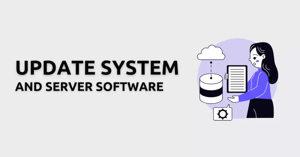 Server and system software update process image -maintaining updated WordPress systems and servers for enhanced security