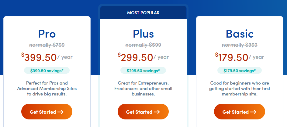 MemberPress Pricing Plans - Choose the Perfect Plan for Powerful Membership Site Management | MemberPress
