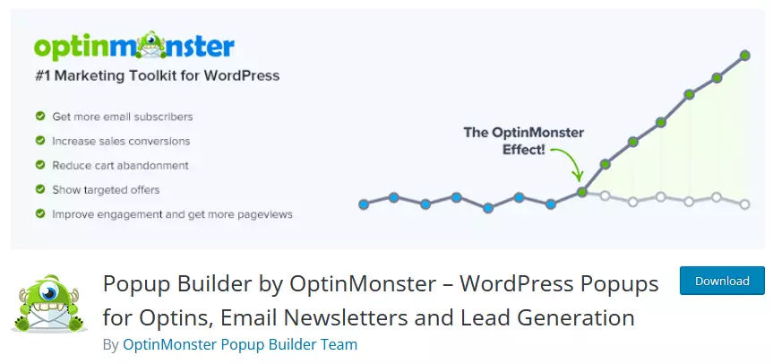 OptinMonster Plugin - Convert Visitors into Subscribers and Customers | Developer: OptinMonster