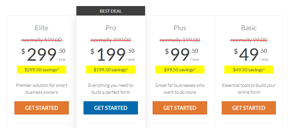 WPForms Pricing Plans - Choose the Perfect Plan for Your WordPress Forms | WPForms