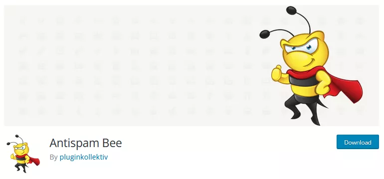 Screenshot of the Antispam Bee plugin page in the WordPress repository