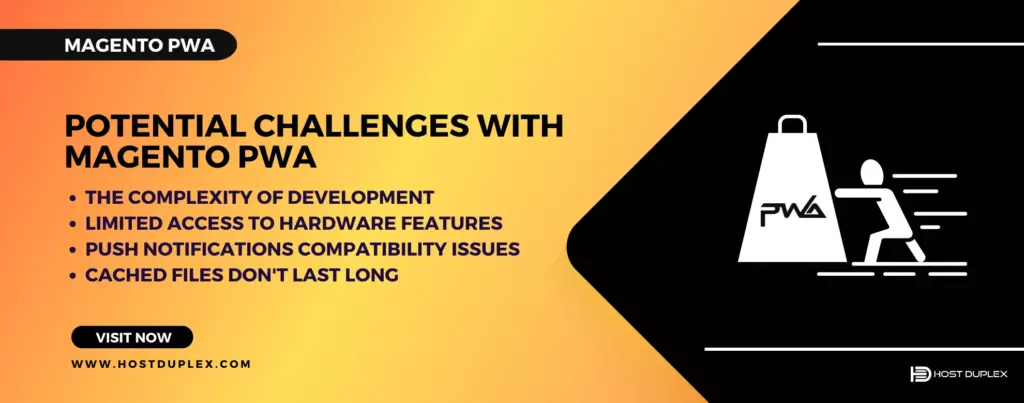 Image depicting a challenge icon, representing the potential obstacles and difficulties encountered when implementing Magento PWA.