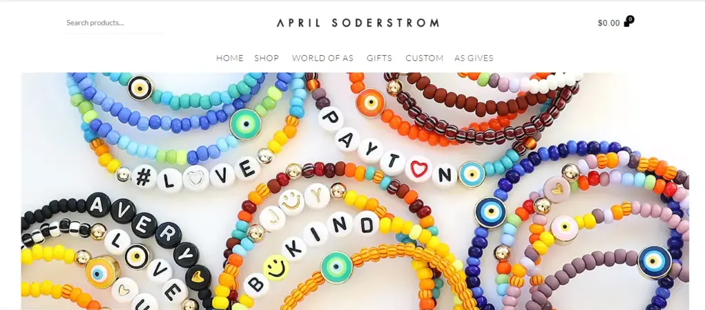 April Soderstrom WooCommerce: Stylish Jewelry & Accessories