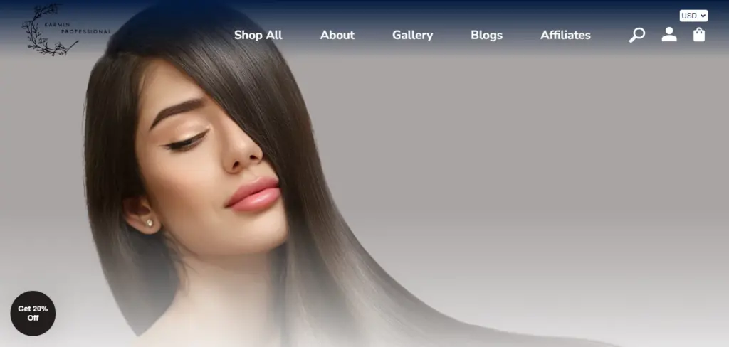 Karmin Professional WooCommerce Store: Stylish Hair Tools