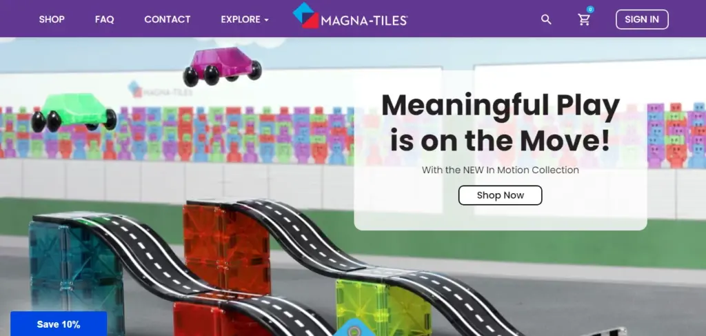 Magna-Tiles Website: Creative Magnetic Building Toys for Kids