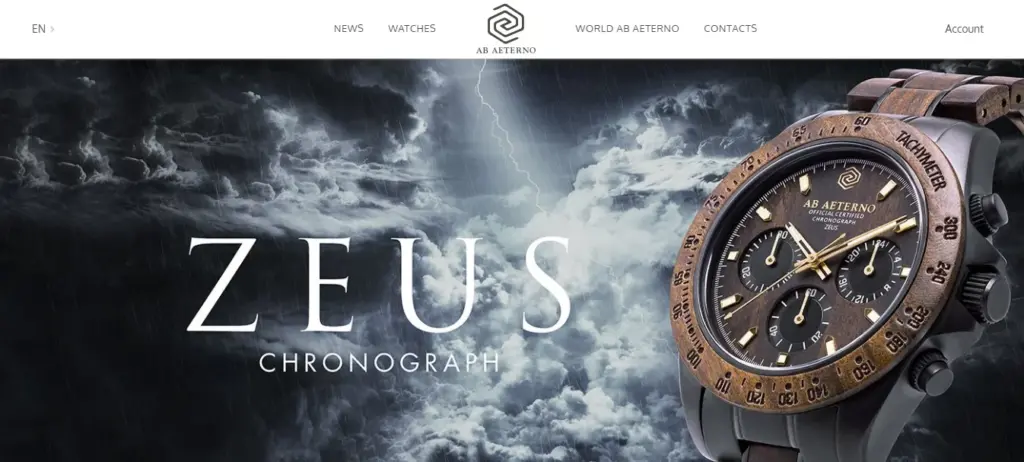 Ab Aeterno Website: Timeless Italian Watches and Accessories