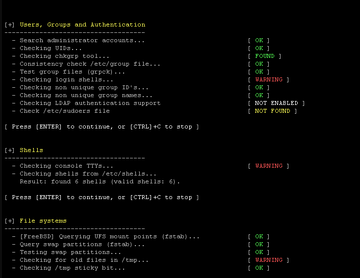 Lynis Malware Scanner 