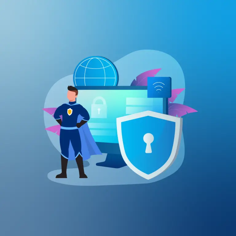 Illustration of a superhero shielding your system from malicious malware threats - Explore the Best Malware Removal and Protection Software