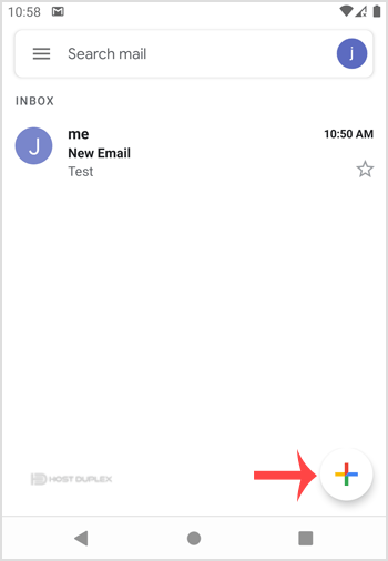how to send android studio project via email