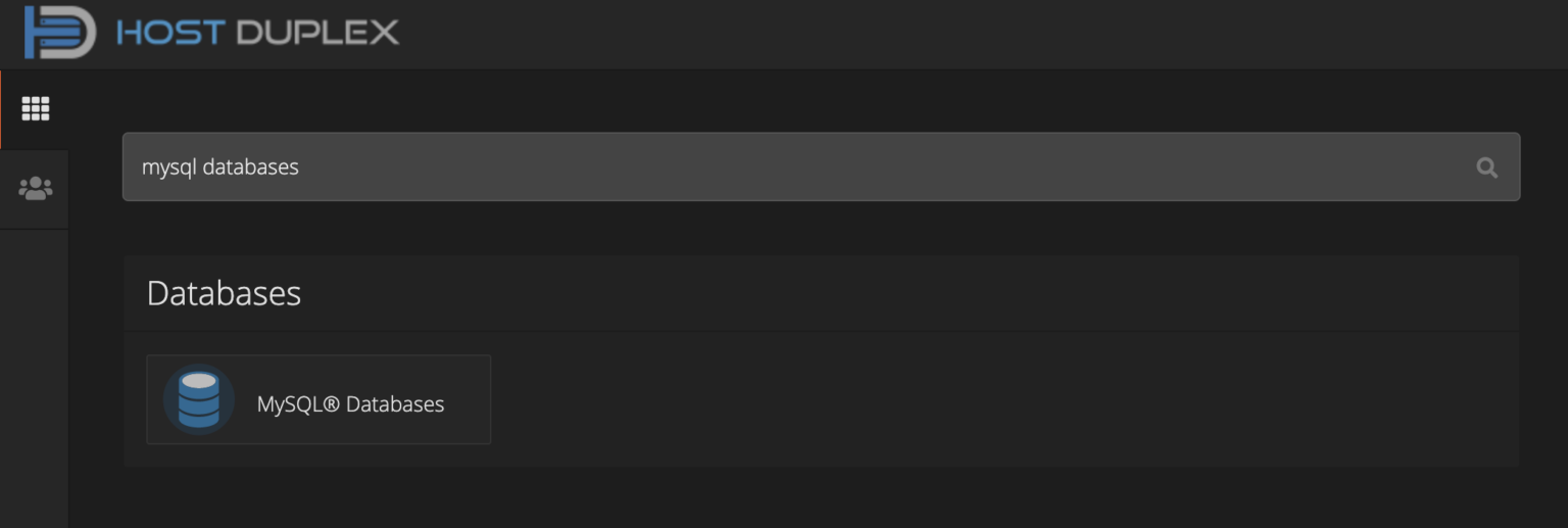 How to create a MySQL database using cPanel - Host Duplex Knowledgebase