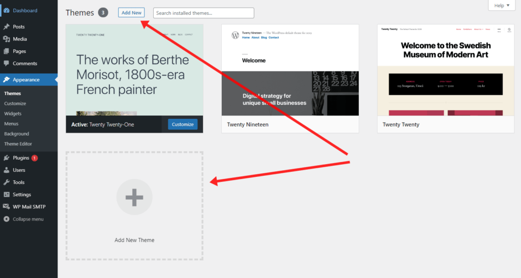 How to install a WordPress theme - Host Duplex Knowledgebase