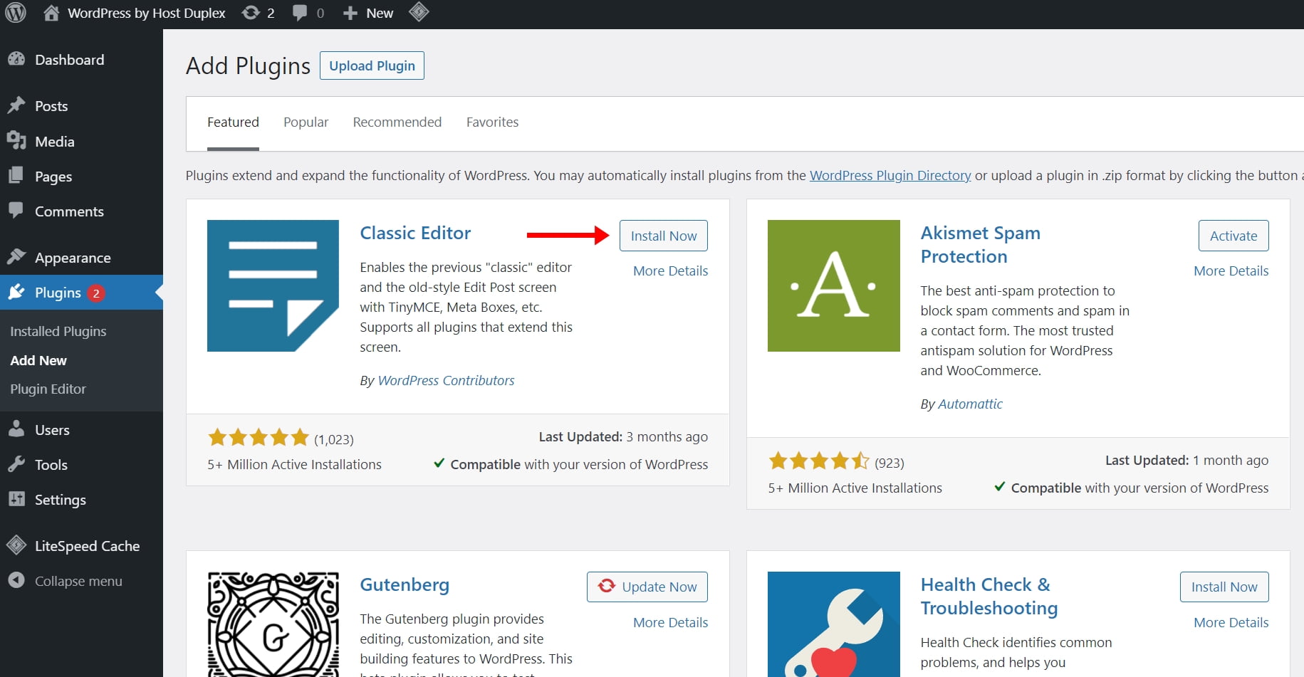 How To Add Plugins To Wordpress Host Duplex Knowledgebase How To Add Plugins To Wordpress Host Duplex Knowledgebase