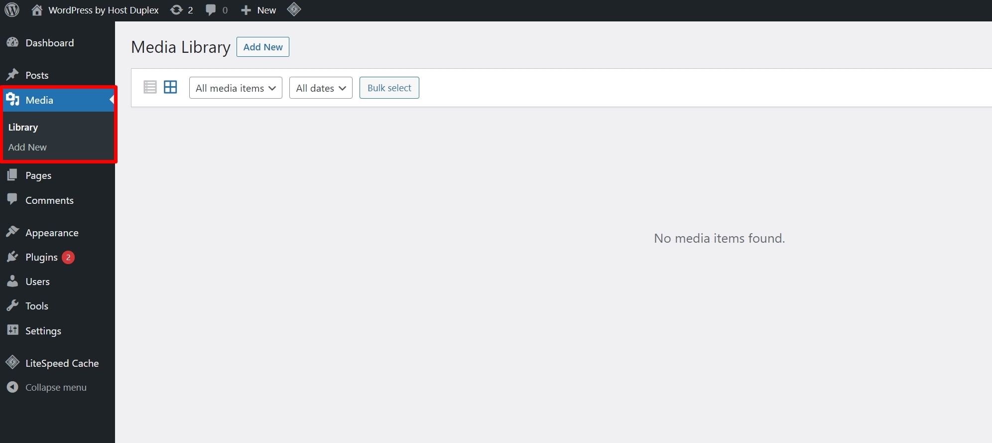 WordPress Dashboard | How-to login - Host Duplex Knowledgebase