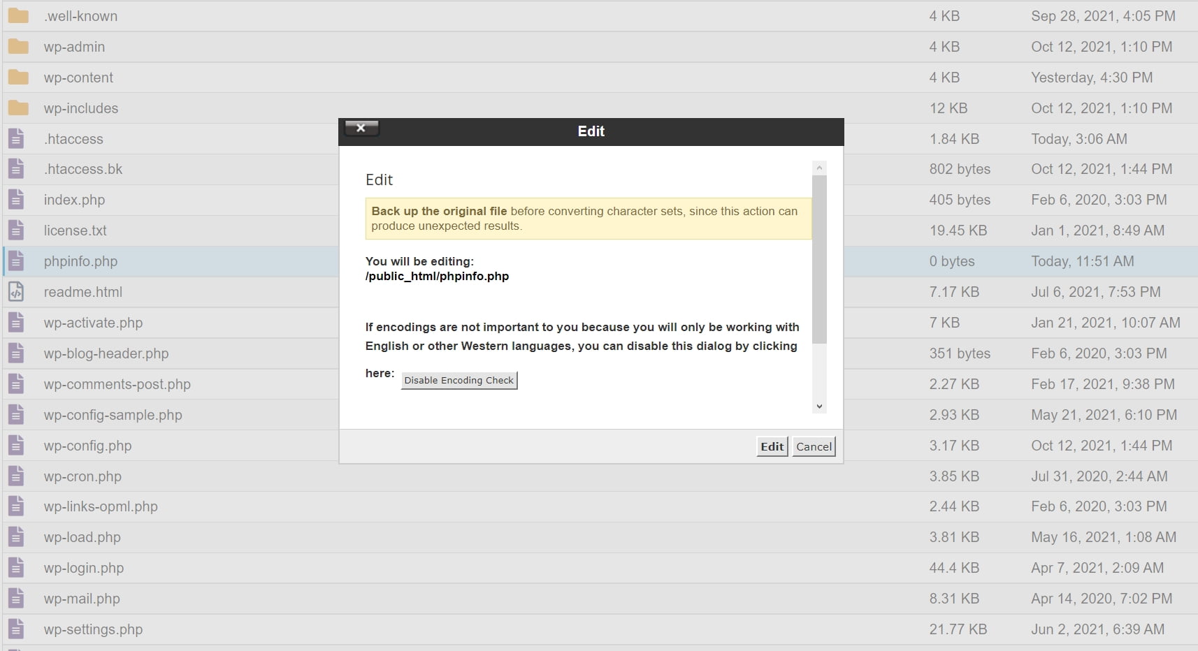 How to Create a phpinfo Page - Host Duplex Knowledgebase